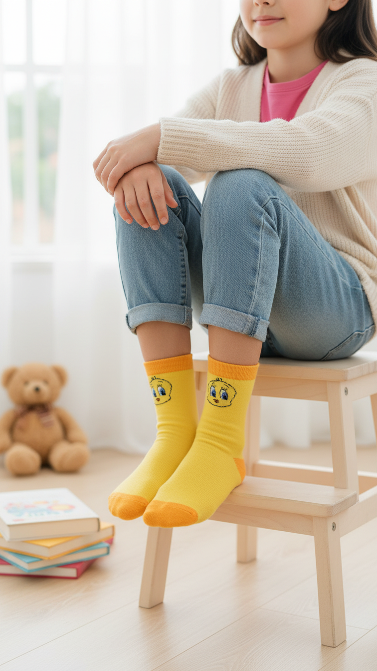 Girls Long Socks S01730