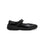 Girls Black Velcro Strap School Shoes SK0064