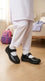 Girls Black Velcro Strap School Shoes SK0151