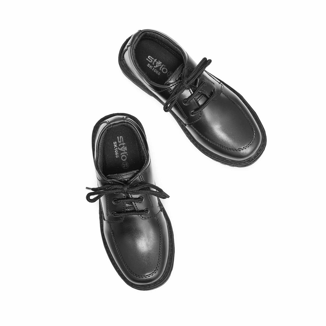 Boys Lace Up School Shoes SK1065