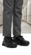 Boys Black Lace Up School Shoes SK1078
