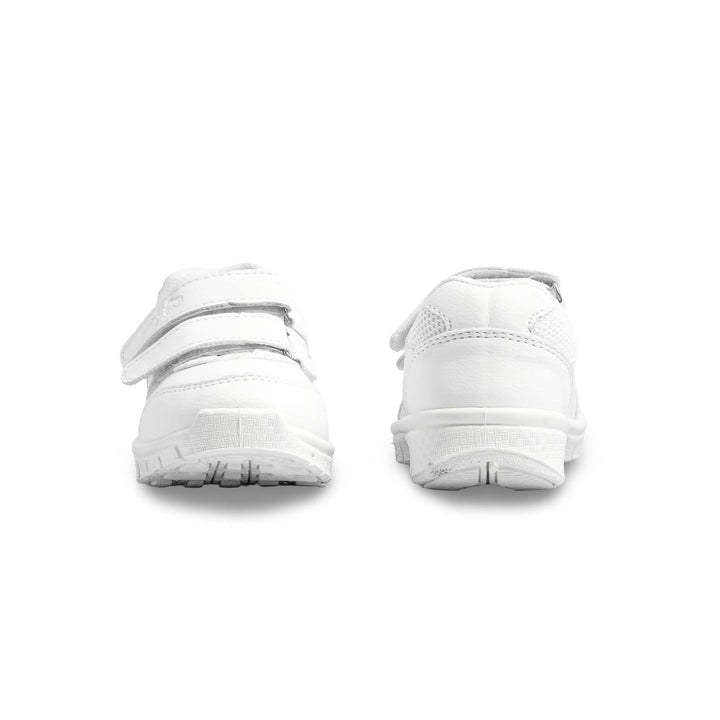 Boys White Sports School Shoes SK1095