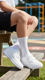 Boys White Sports School Shoes SK1097