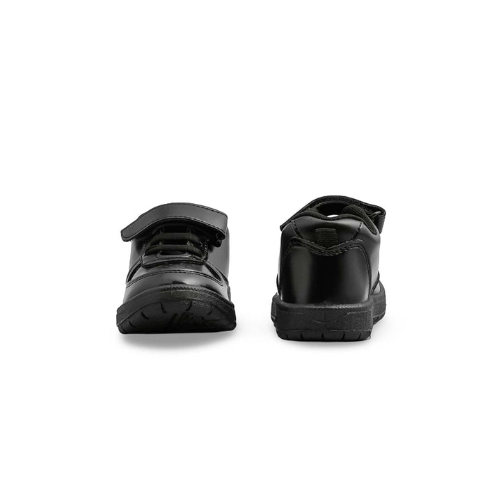 Boys Black Lace Up School Shoes SK1098