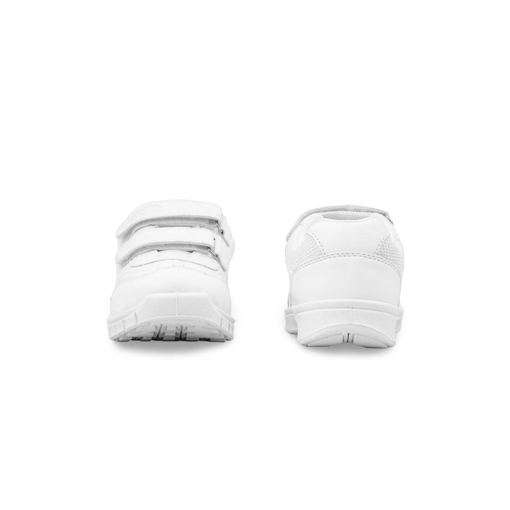 Boys White Sports School Shoes SK1104