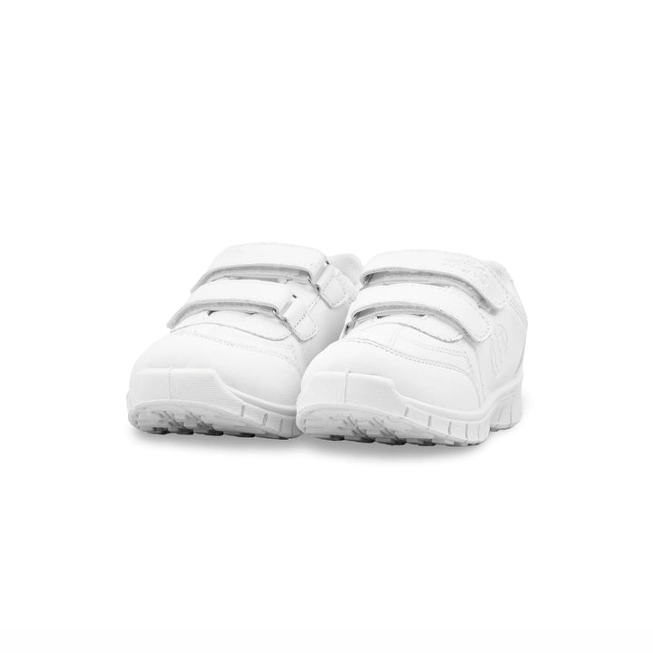 Boys White Sports School Shoes SK1104