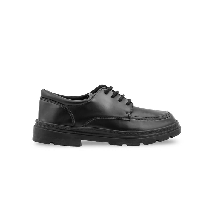 Boys Black School Shoes SK1116
