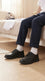 Boys Black Lace Up School Shoes SK1149