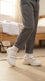 Boys White Sports School Shoes SK1173