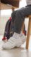 Boys White Sports School Shoes SK1174