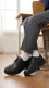 Boys Black Lace Up School Shoes SK1183