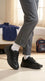 Boys Black Lace Up School Shoes SK1193
