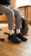 Boys Black Lace Up School Shoes SK1194