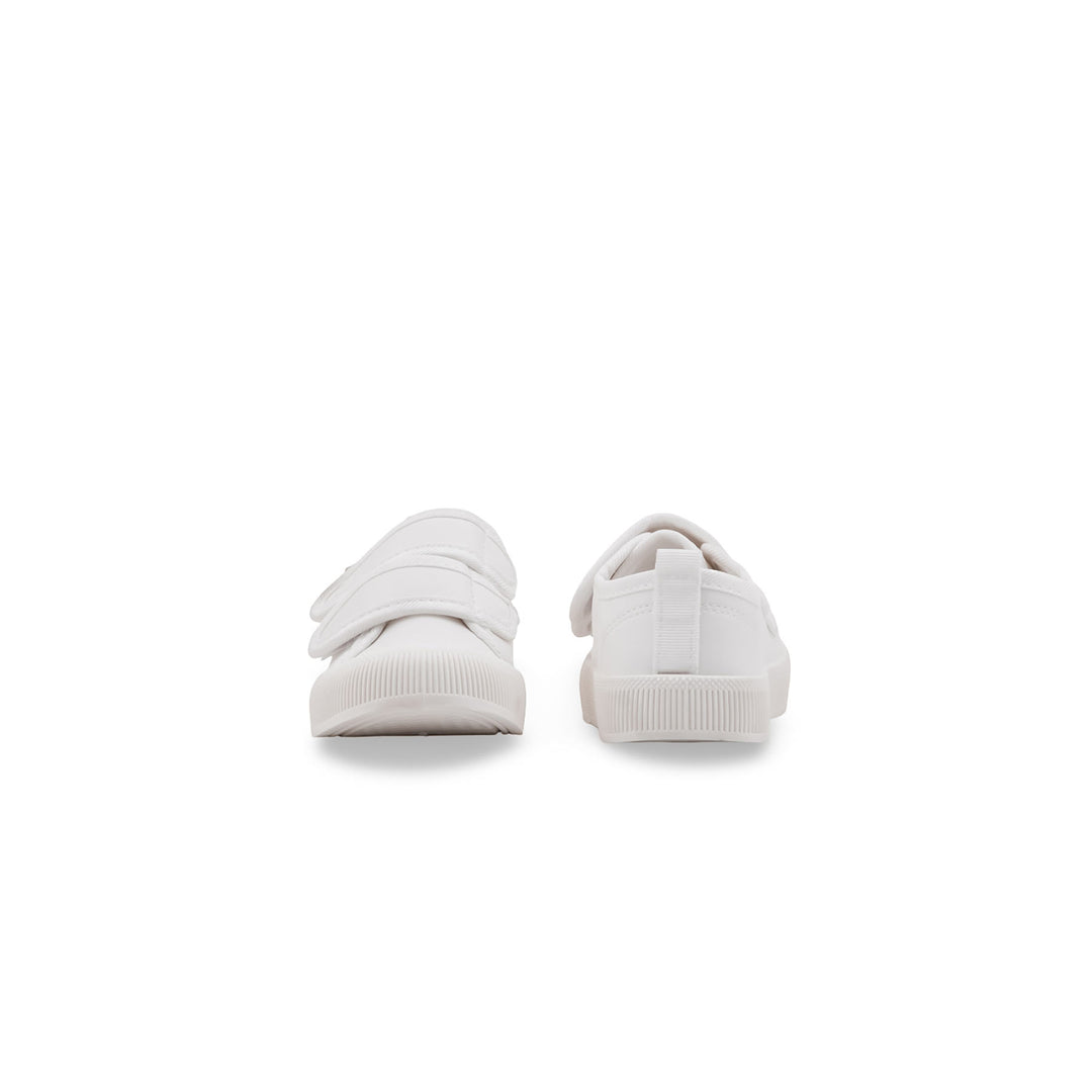 Boys White Sports School Shoes SK1201