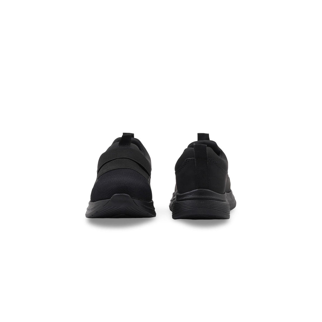 Boys Black Sports School Shoes SK1205