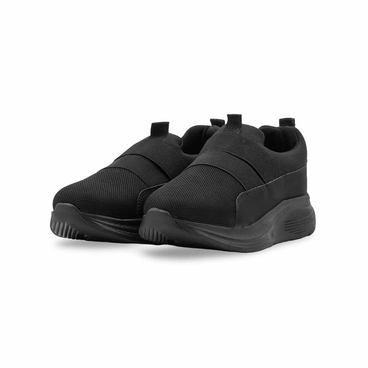 Boys Black Sports School Shoes SK1205