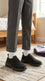 Boys Black Sports School Shoes SK1209