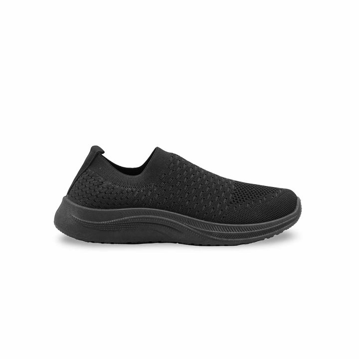 Boys Black Sports School Shoes SK1210
