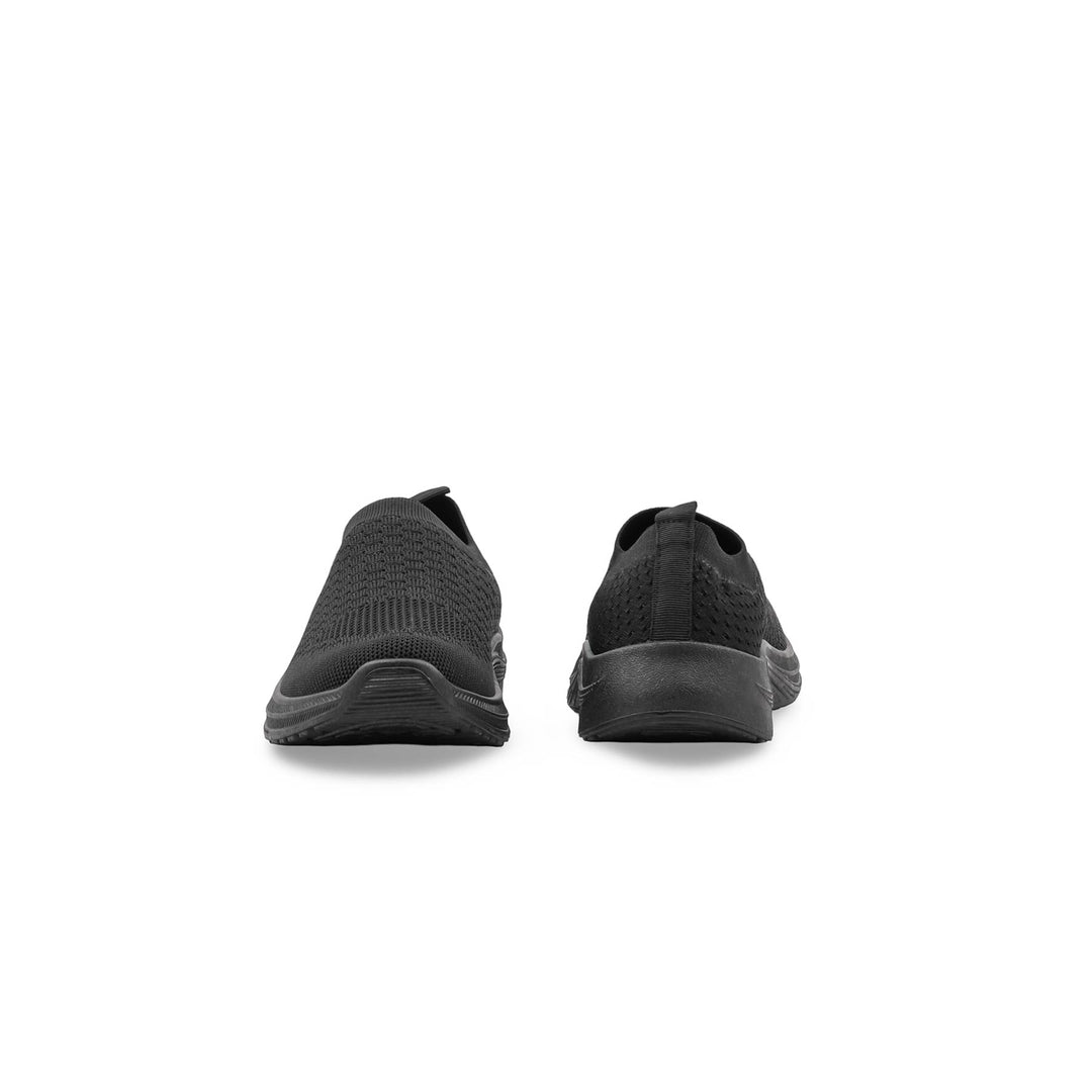 Boys Black Sports School Shoes SK1210