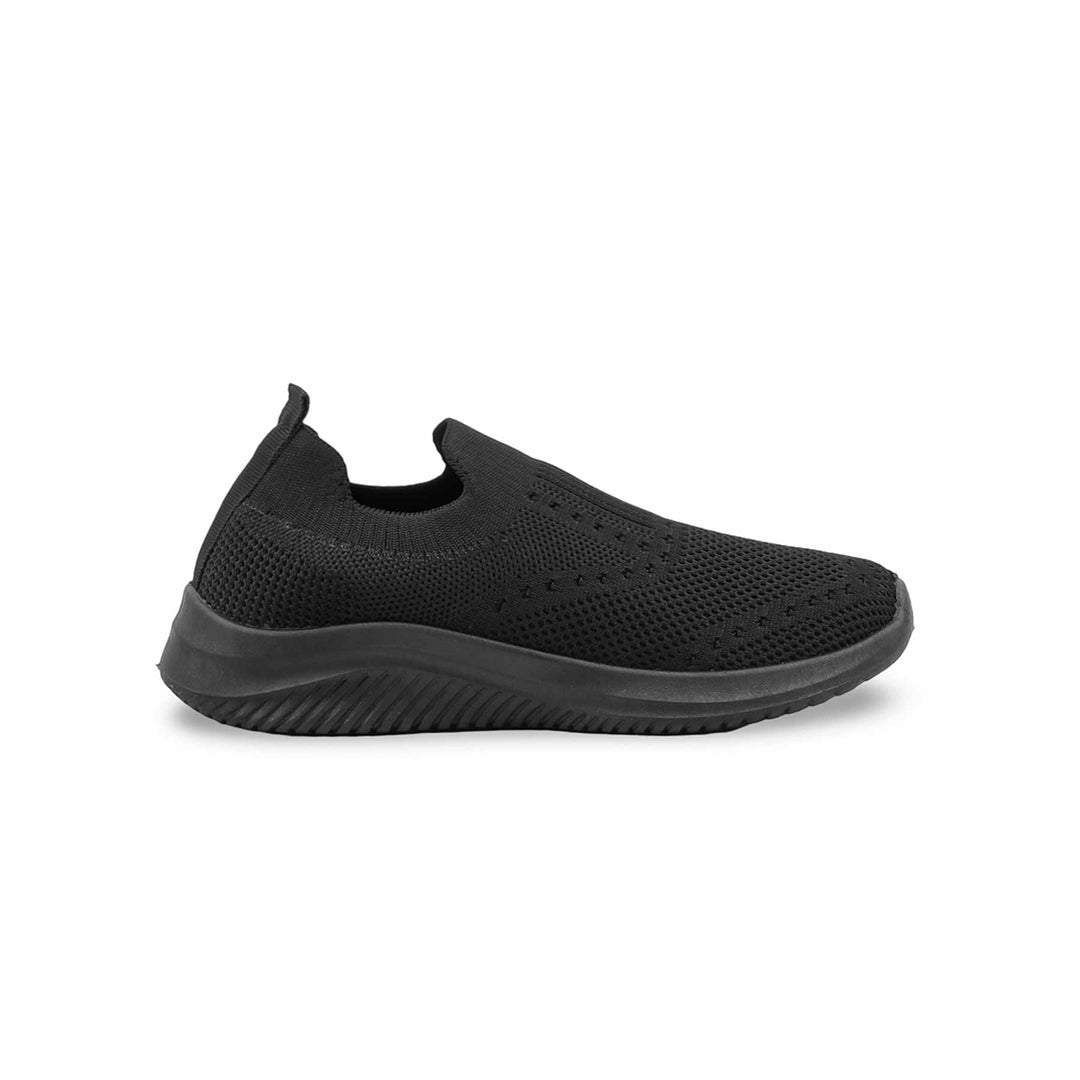 Boys Black Sports School Shoes SK1212
