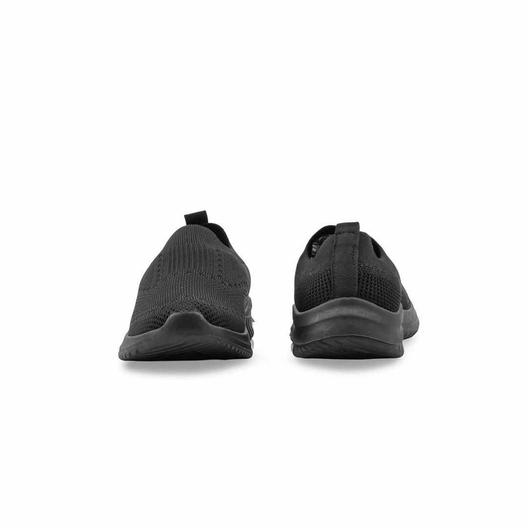 Boys Black Sports School Shoes SK1212