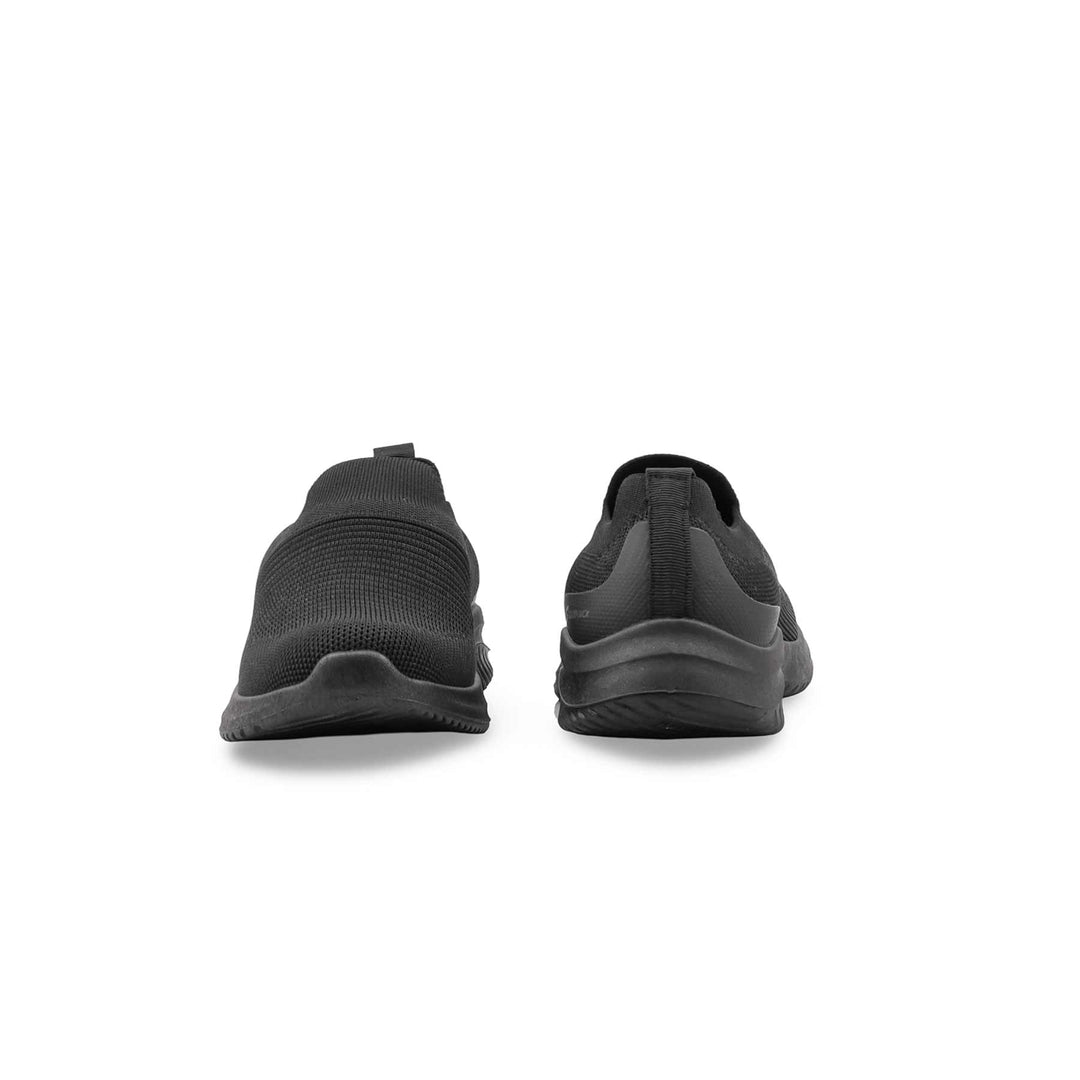 Boys Black Sports School Shoes SK1215