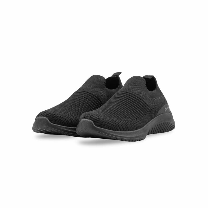 Boys Black Sports School Shoes SK1215