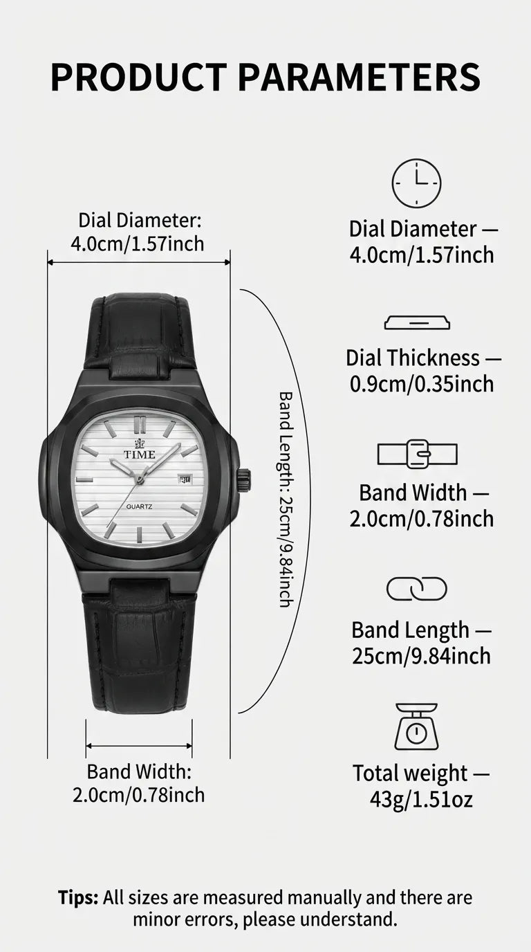 Watch For Men with Free Box T3070601