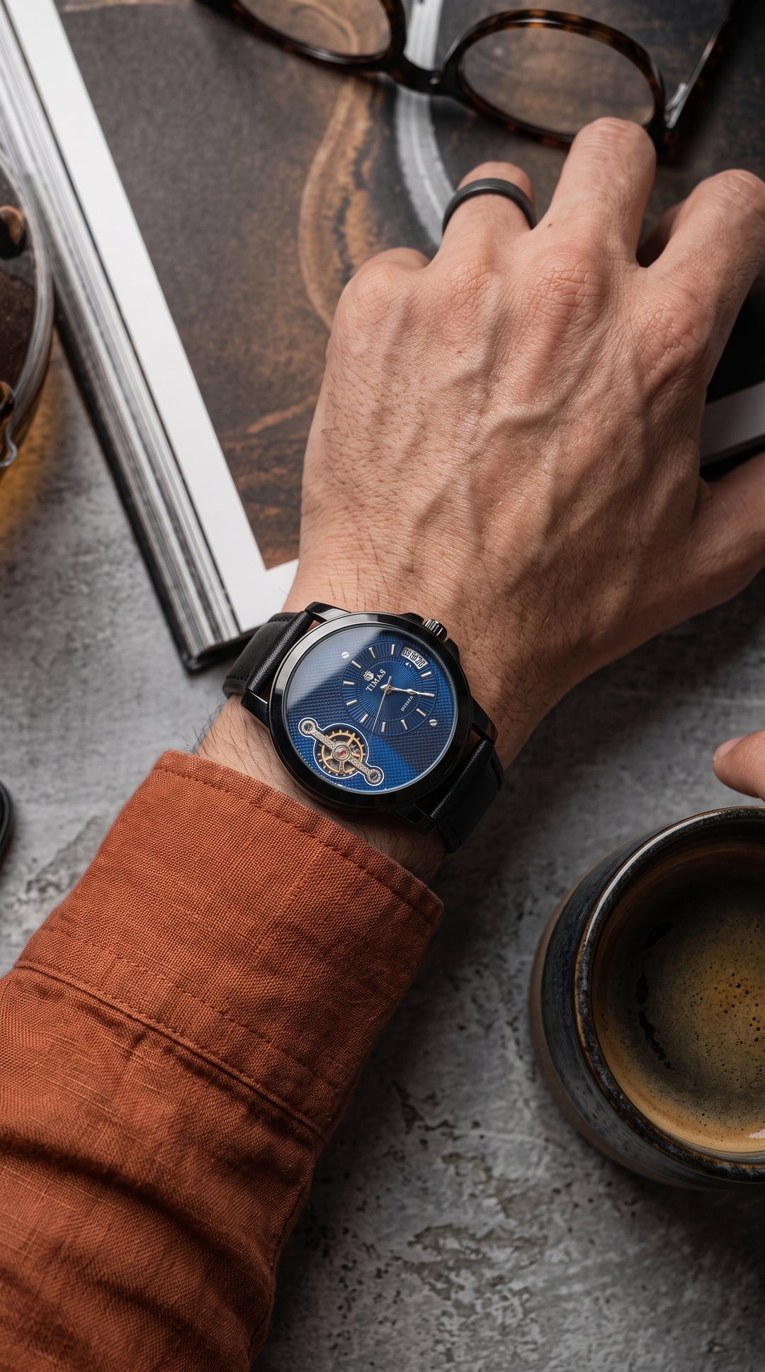 Watch For Men with Free Box T3070912
