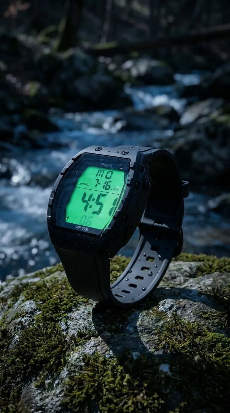 Waterproof Sports Watch for Men with Free Box T3071001