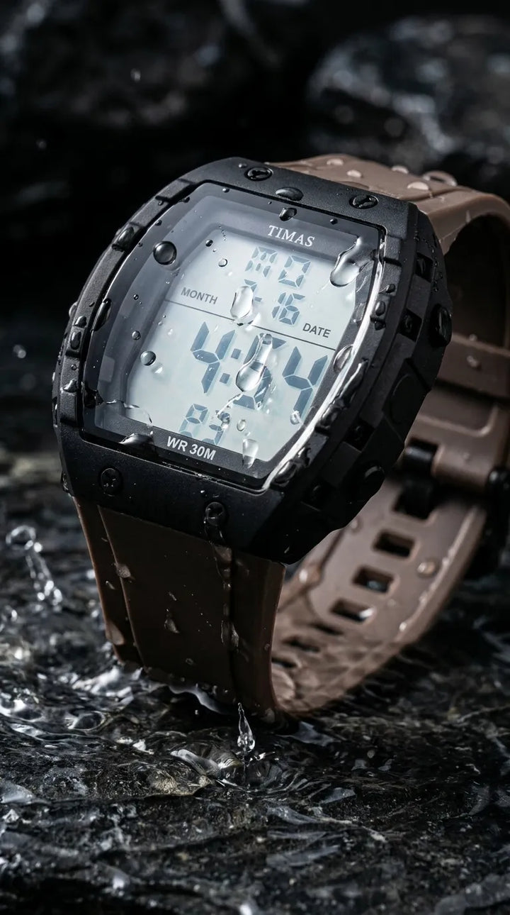 Waterproof Sports Watch for Men with Free Box T3071002