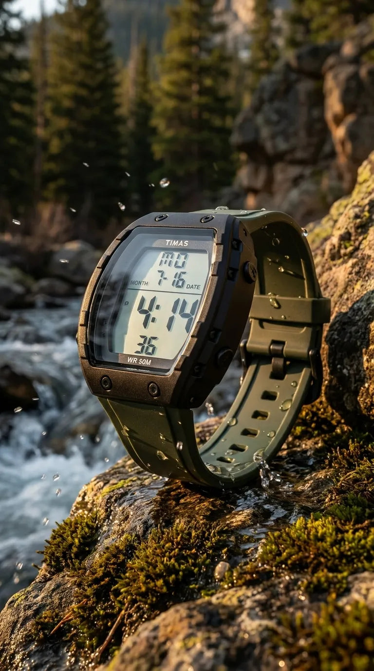 Waterproof Sports Watch for Men with Free Box T3071011