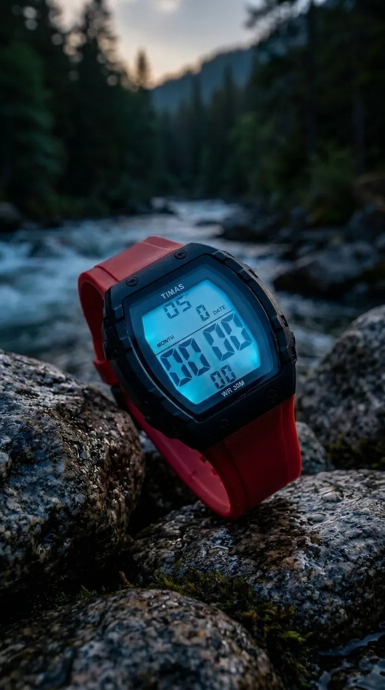 Waterproof Sports Watch for Men with Free Box T3071013