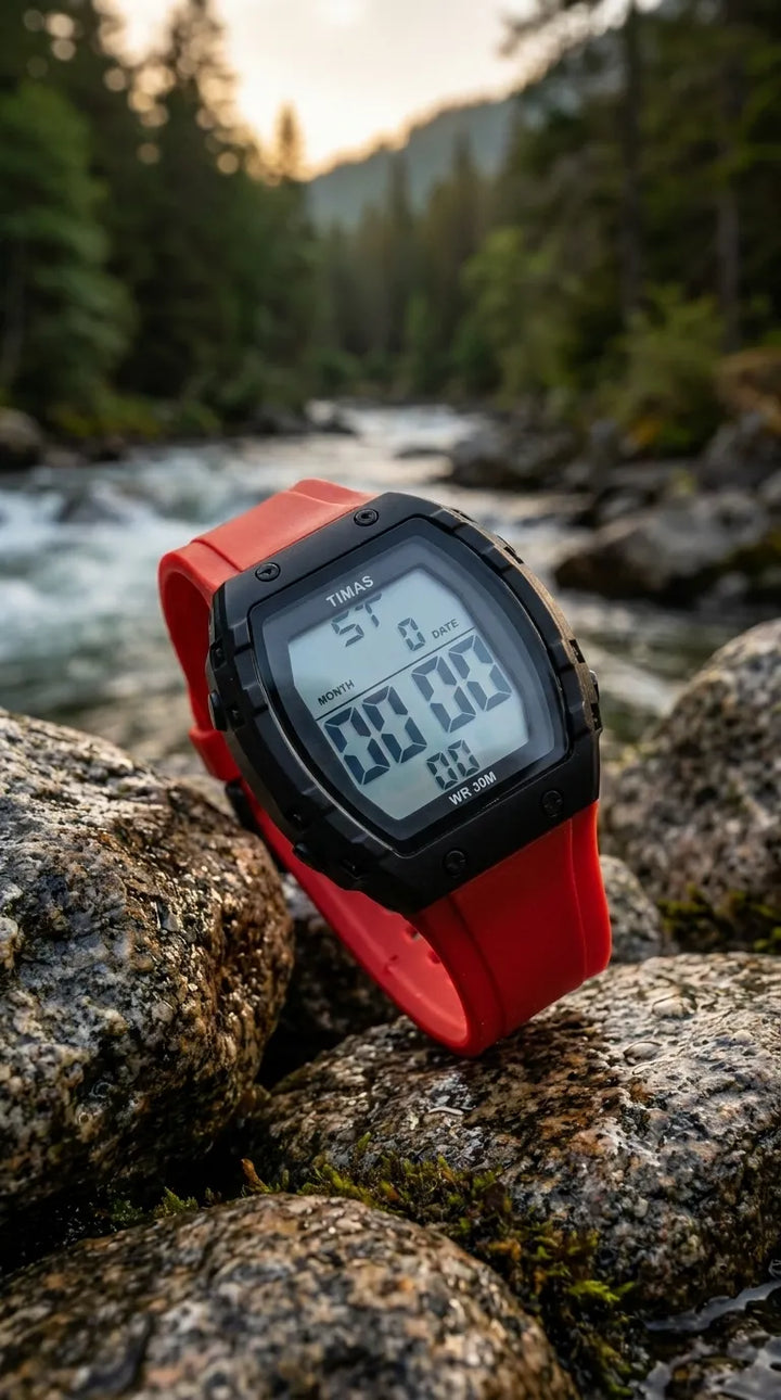 Waterproof Sports Watch for Men with Free Box T3071013