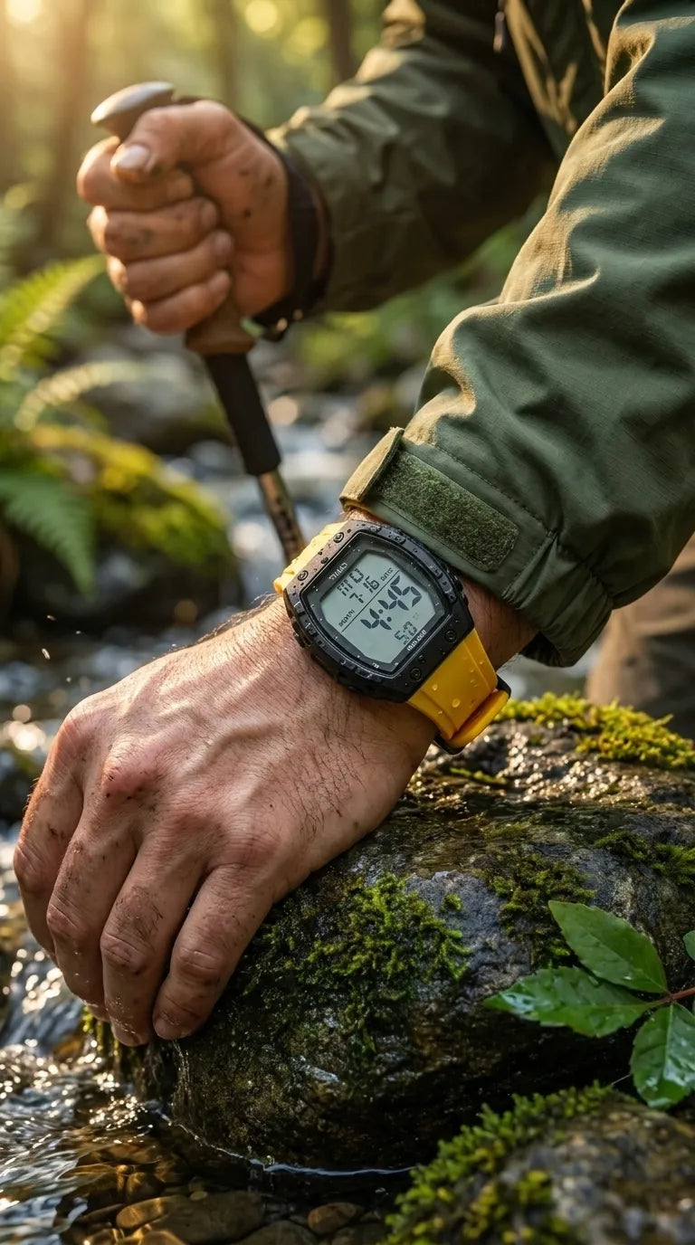 Waterproof Sports Watch for Men with Free Box T3071020