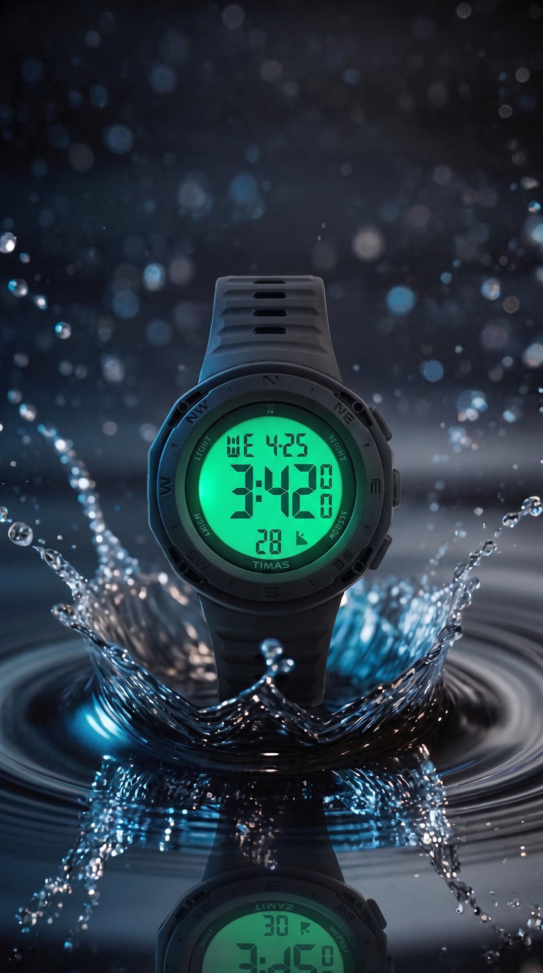 Waterproof Sports Watch for Men with Free Box T3071201