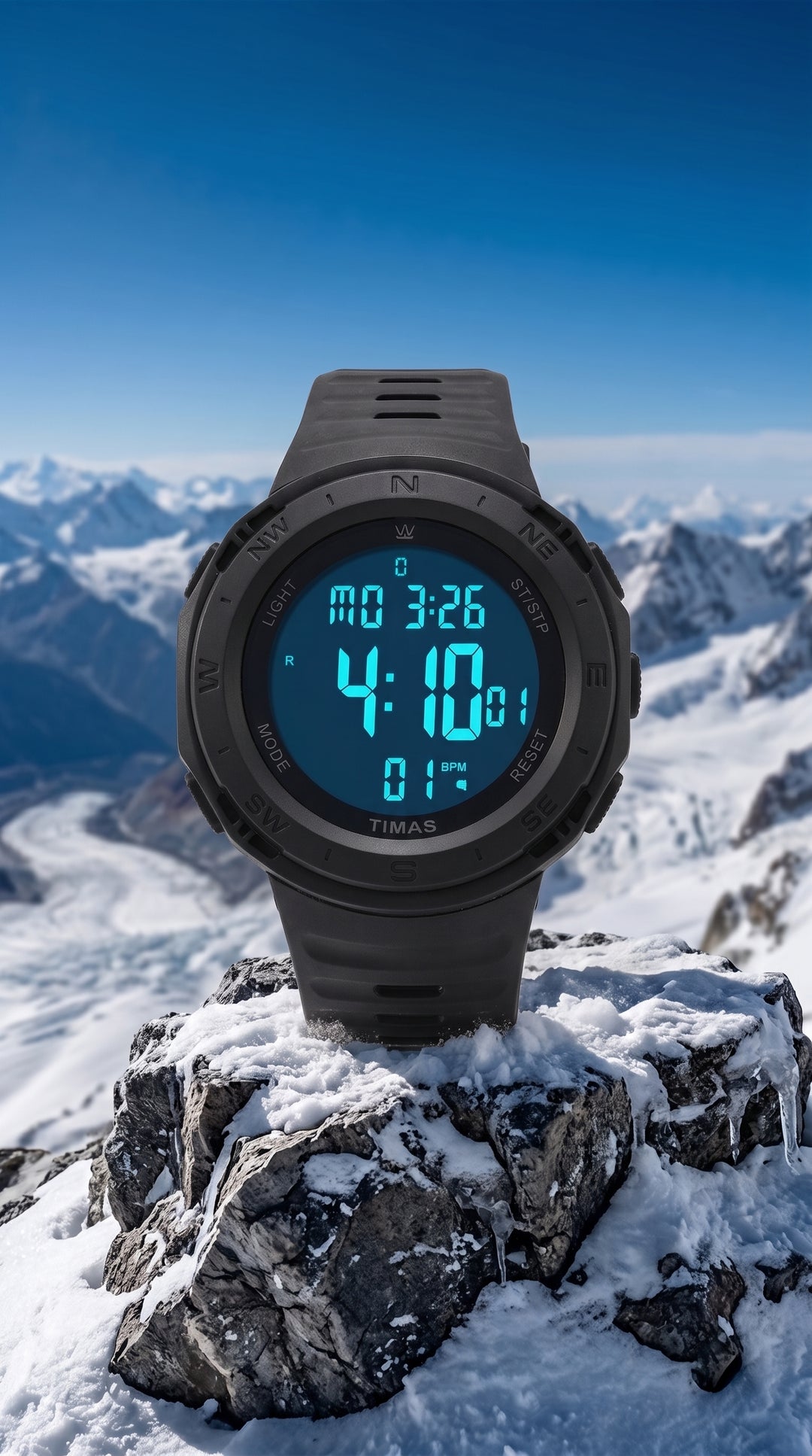 Waterproof Sports Watch for Men with Free Box T3071301