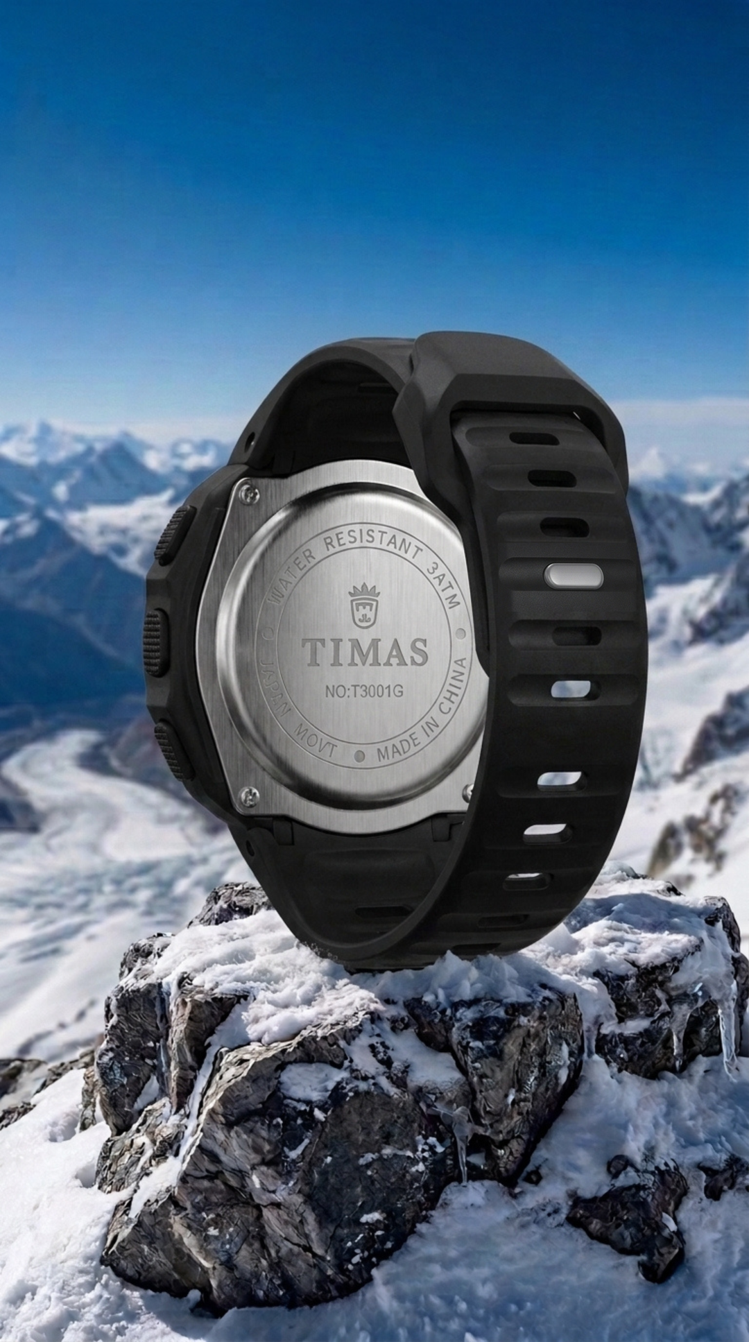 Waterproof Sports Watch for Men with Free Box T3071301