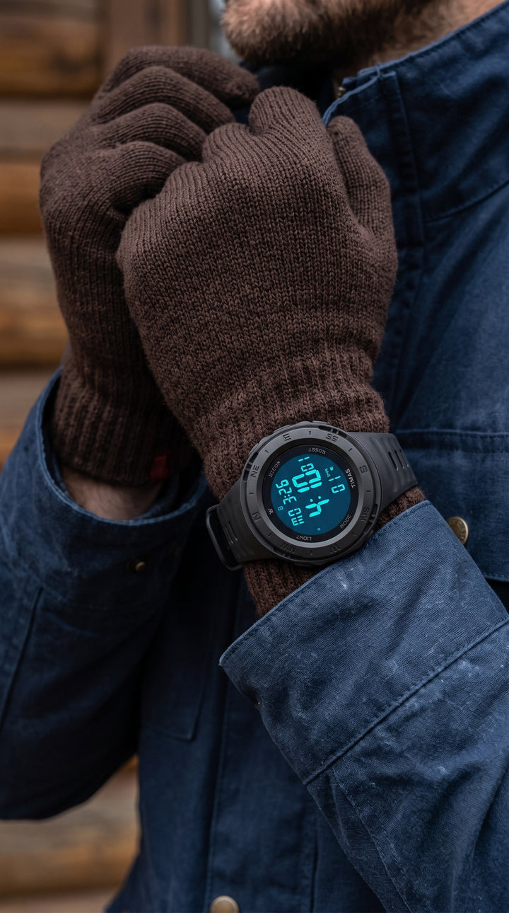 Waterproof Sports Watch for Men with Free Box T3071301