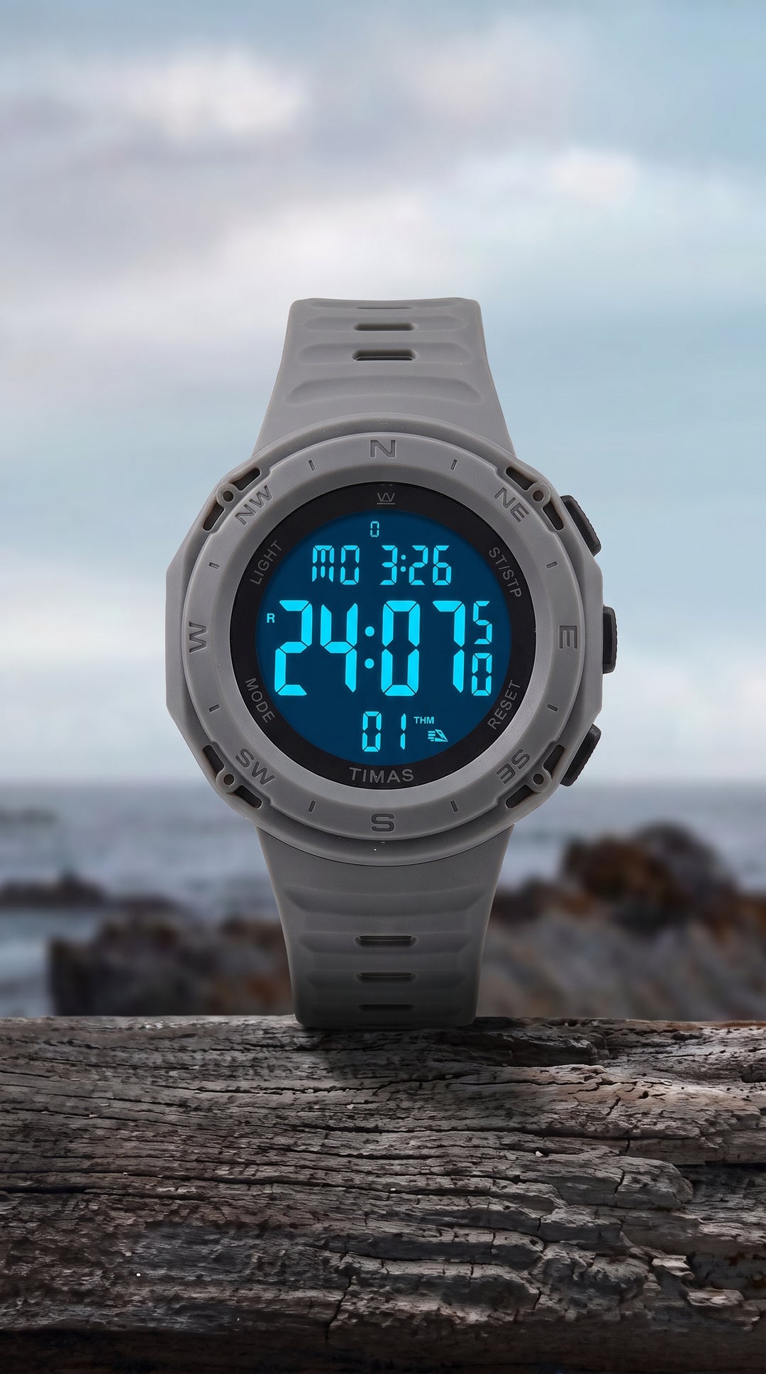 Waterproof Sports Watch for Men with Free Box T3071307