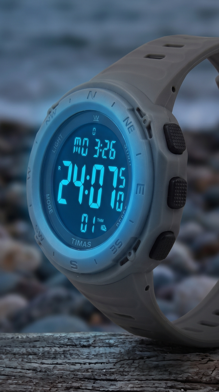 Waterproof Sports Watch for Men with Free Box T3071307