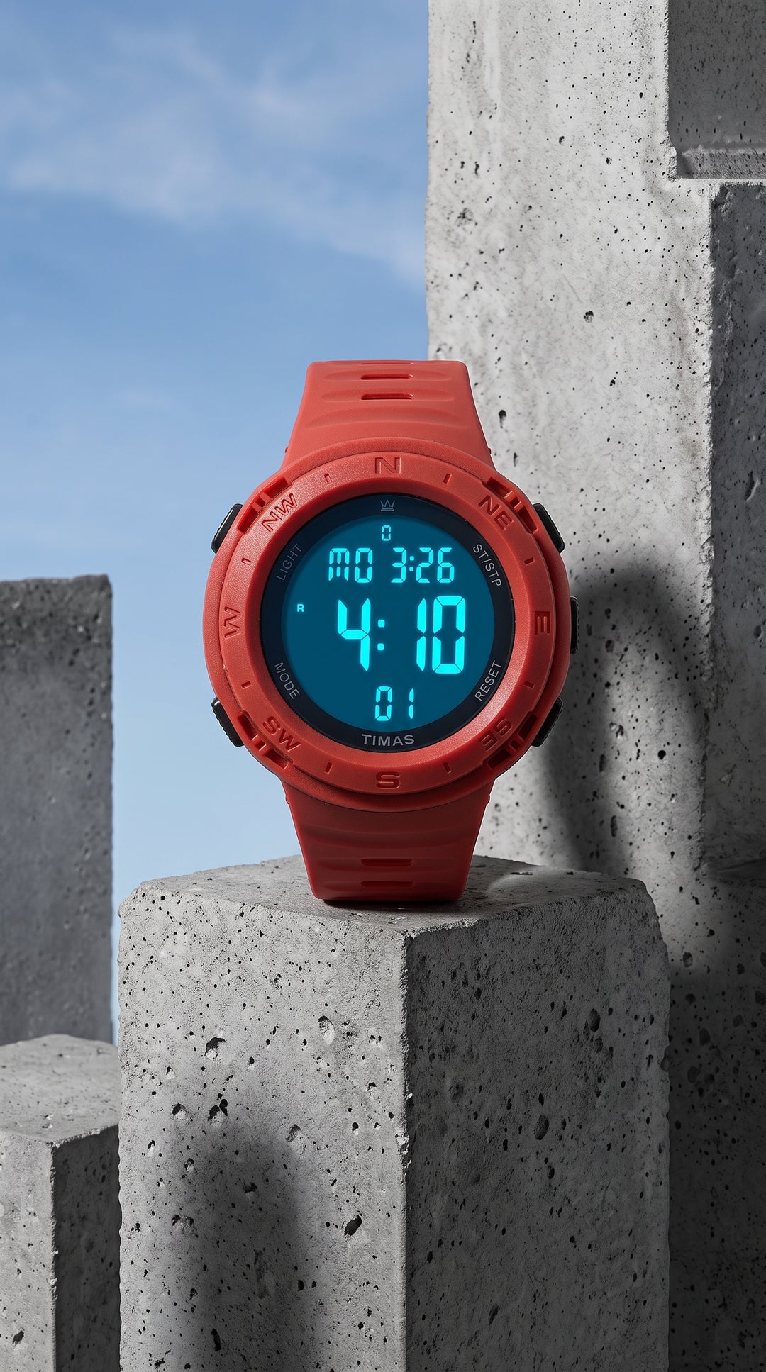 Waterproof Sports Watch for Men with Free Box T3071313