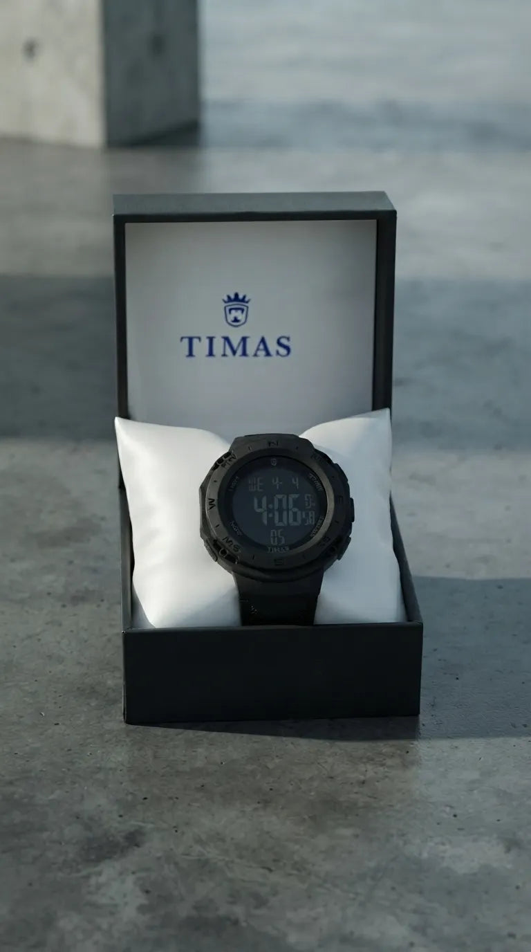 Waterproof Sports Watch for Men with Free Box T3071301