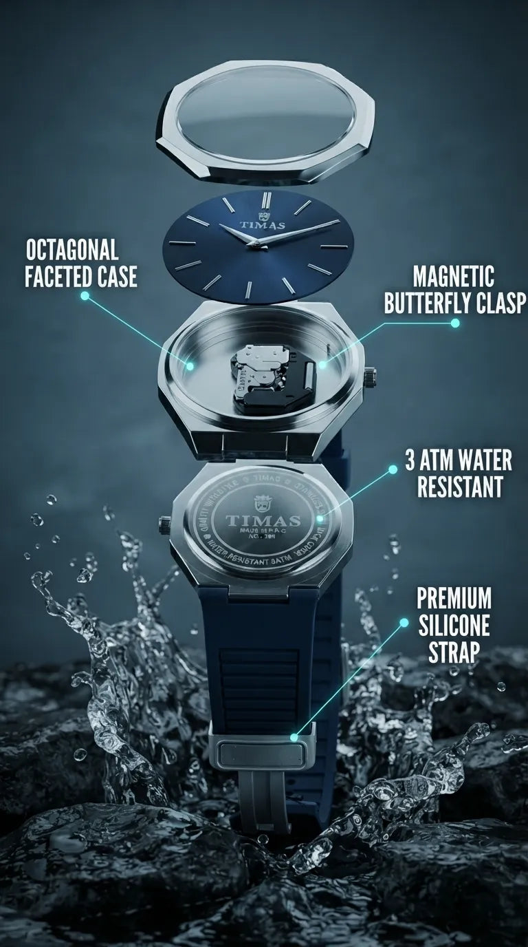 Watch for Men with Free Box T3109112