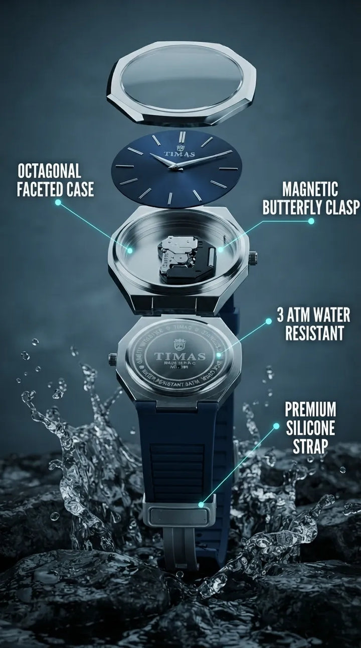 Watch for Men with Free Box T3109112
