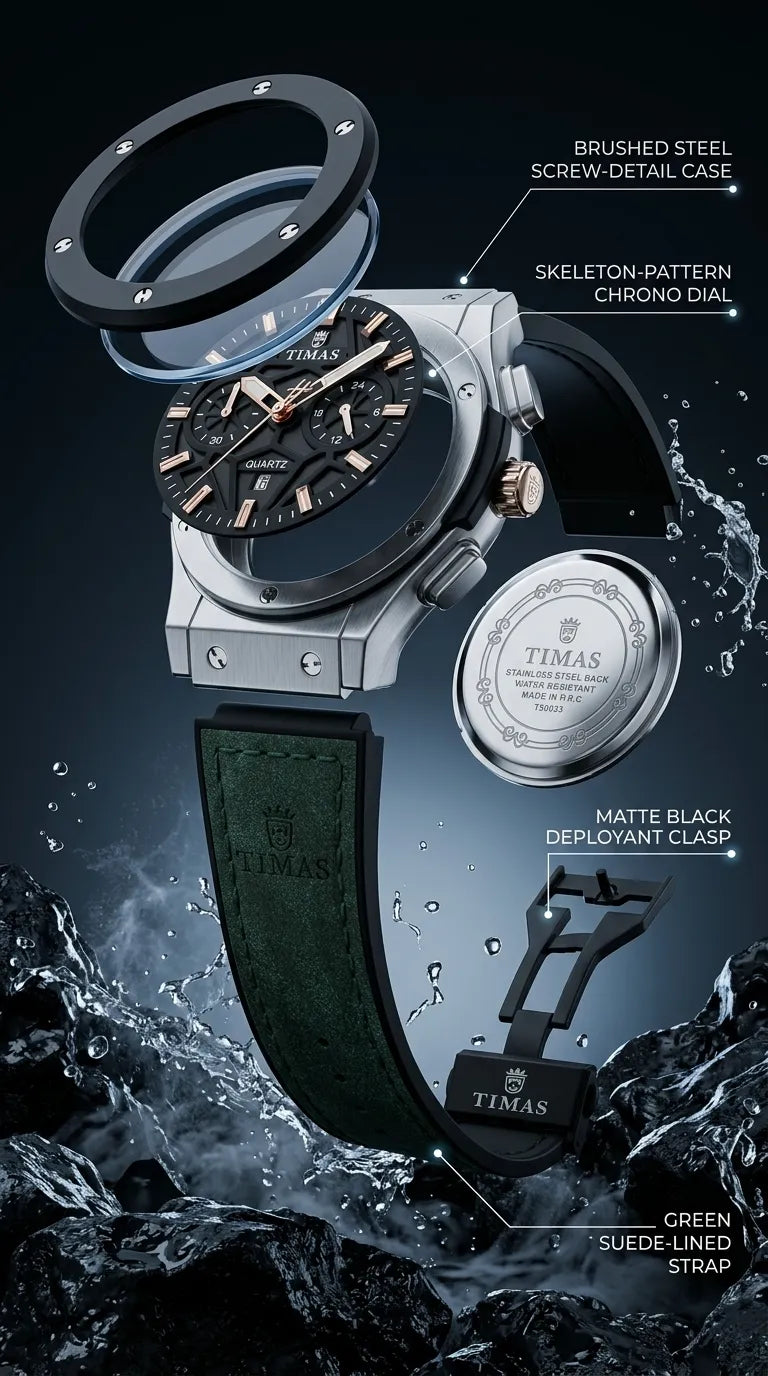 Watch for Men with Free Box T3109511