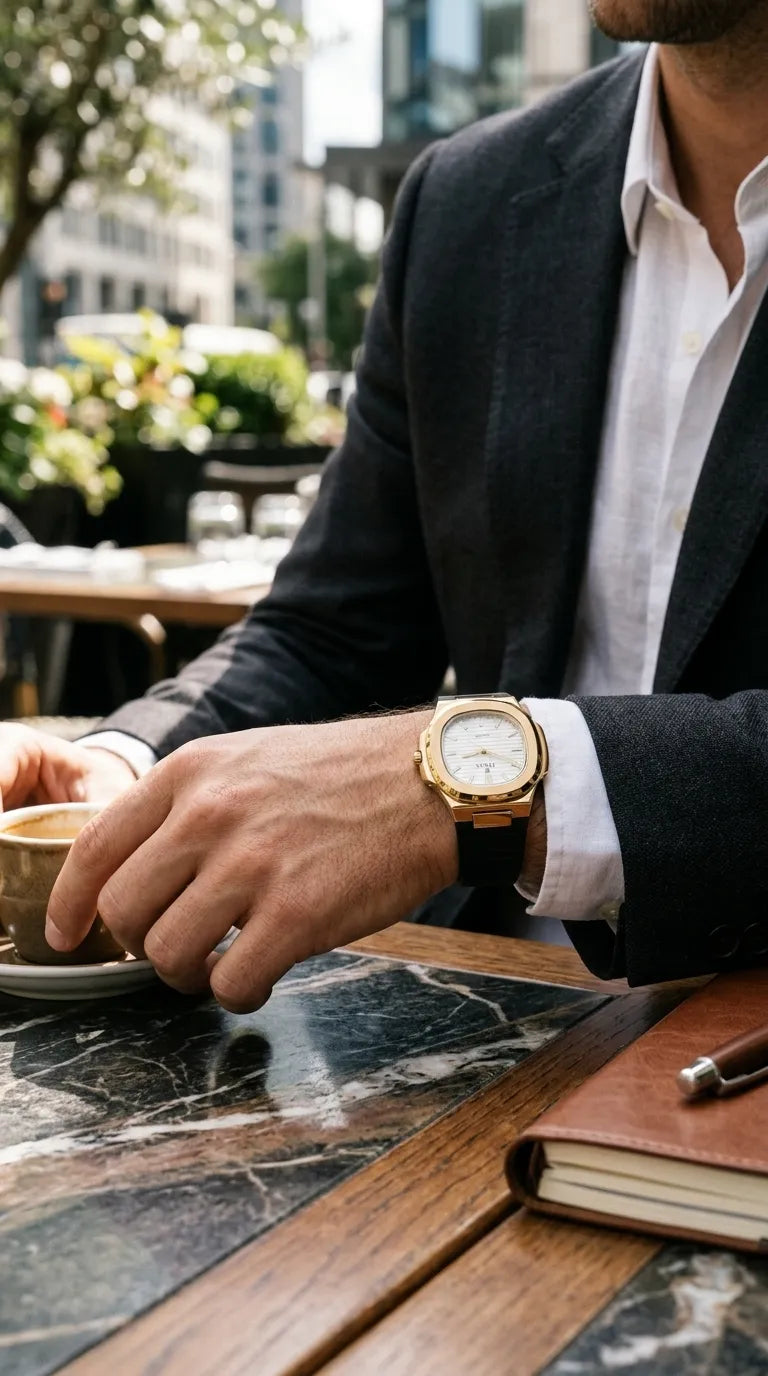 Watch for Men with Free Box T3109615