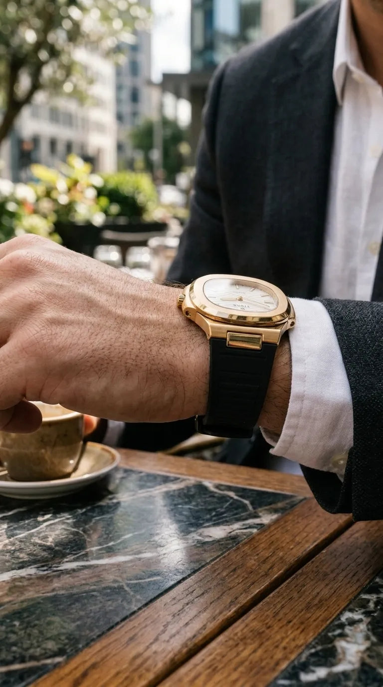 Watch for Men with Free Box T3109615