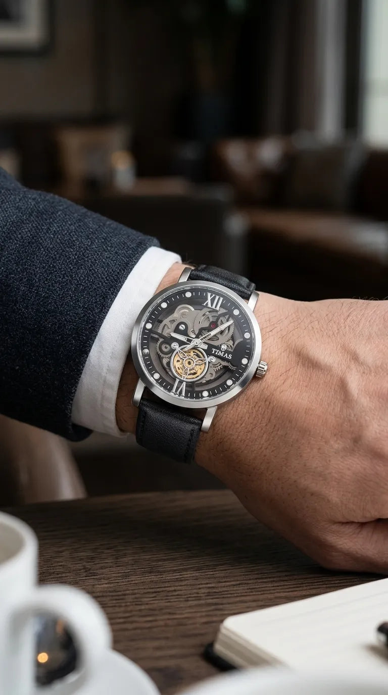 Watch for Men with Free Box T3109916