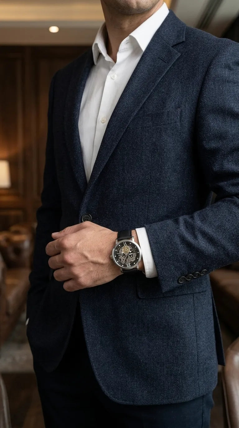 Watch for Men with Free Box T3109916